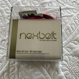 Be belt Hot Pink Women’s Belt with Hidden Golf Marker